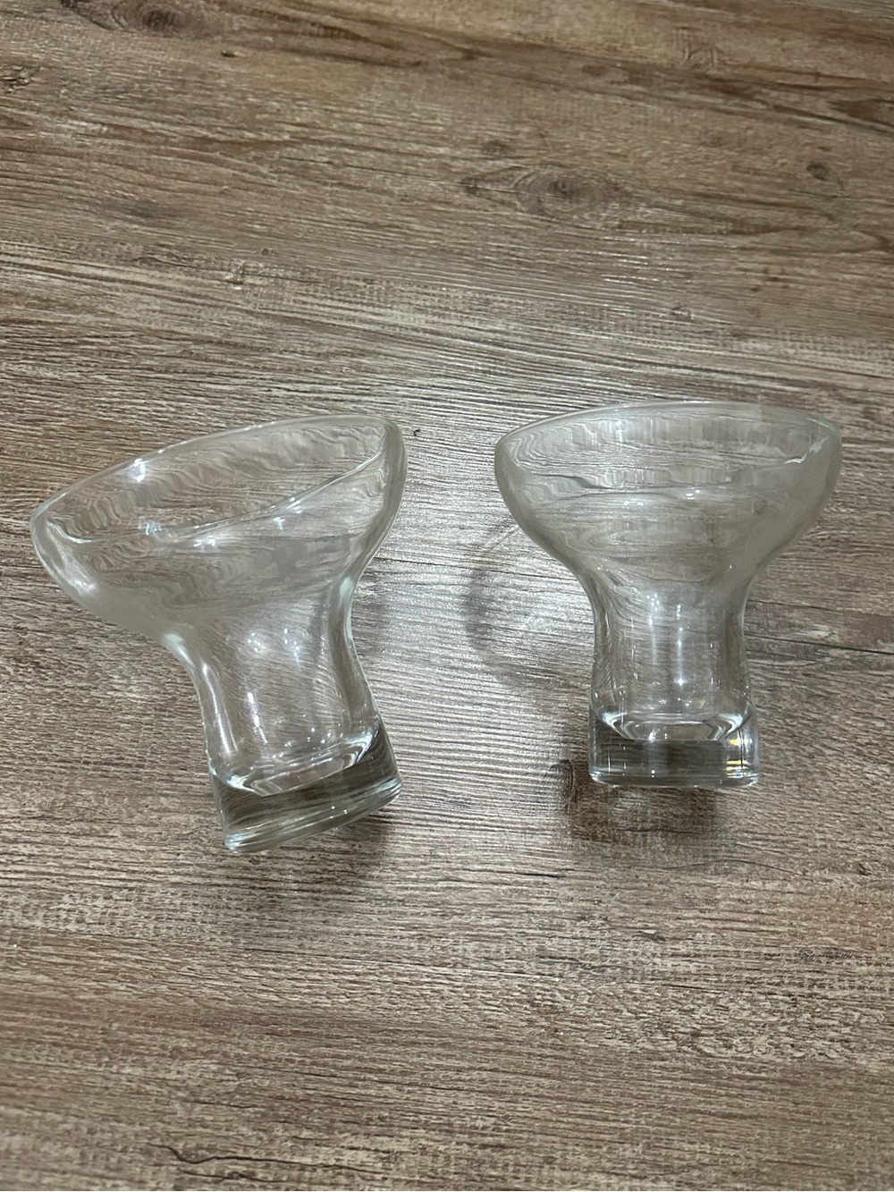 Clear Glass Margarita Glasses - Set of 2